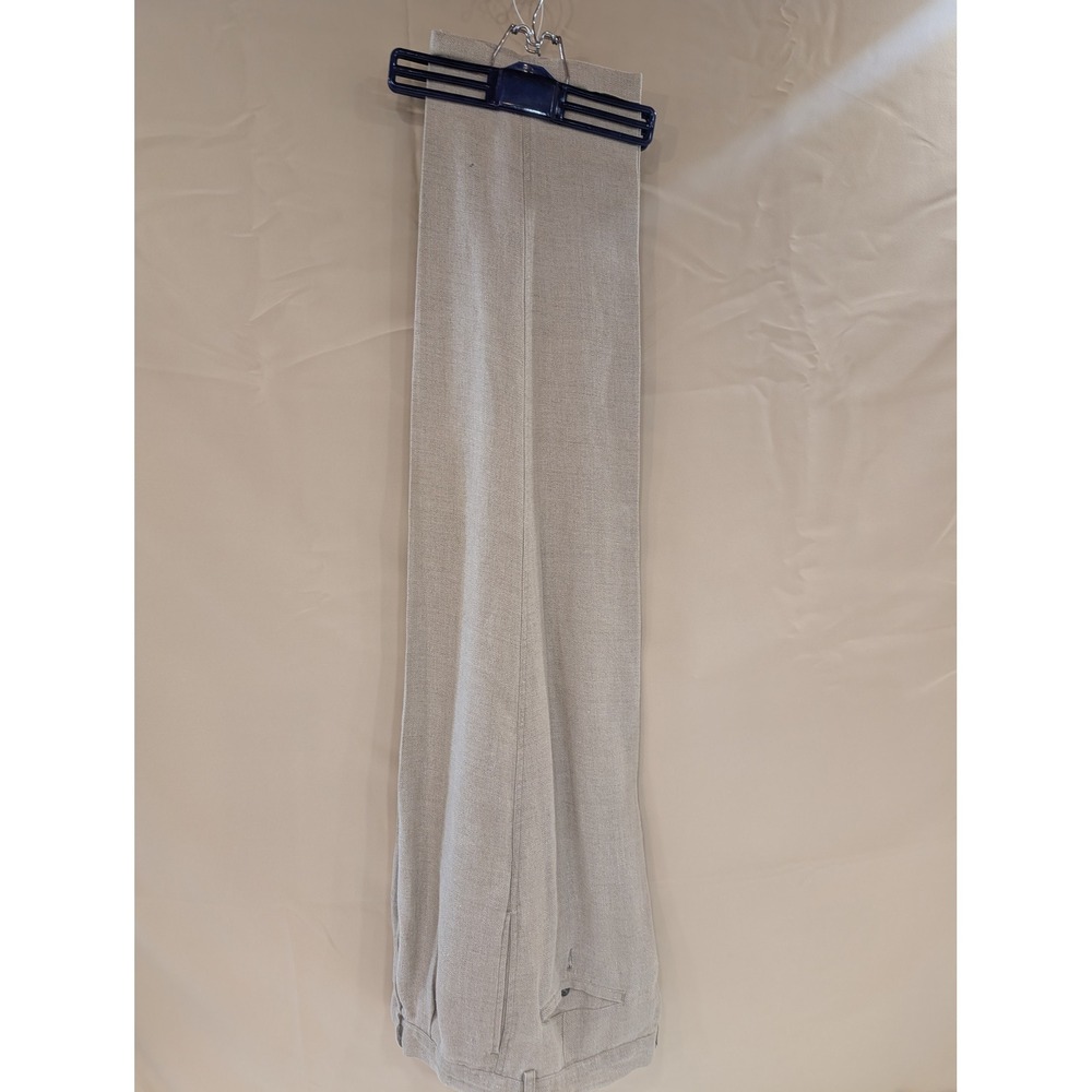 American Eagle Outfitters Men's 100% Linen Beige‎ Dress Pants 38W 32L